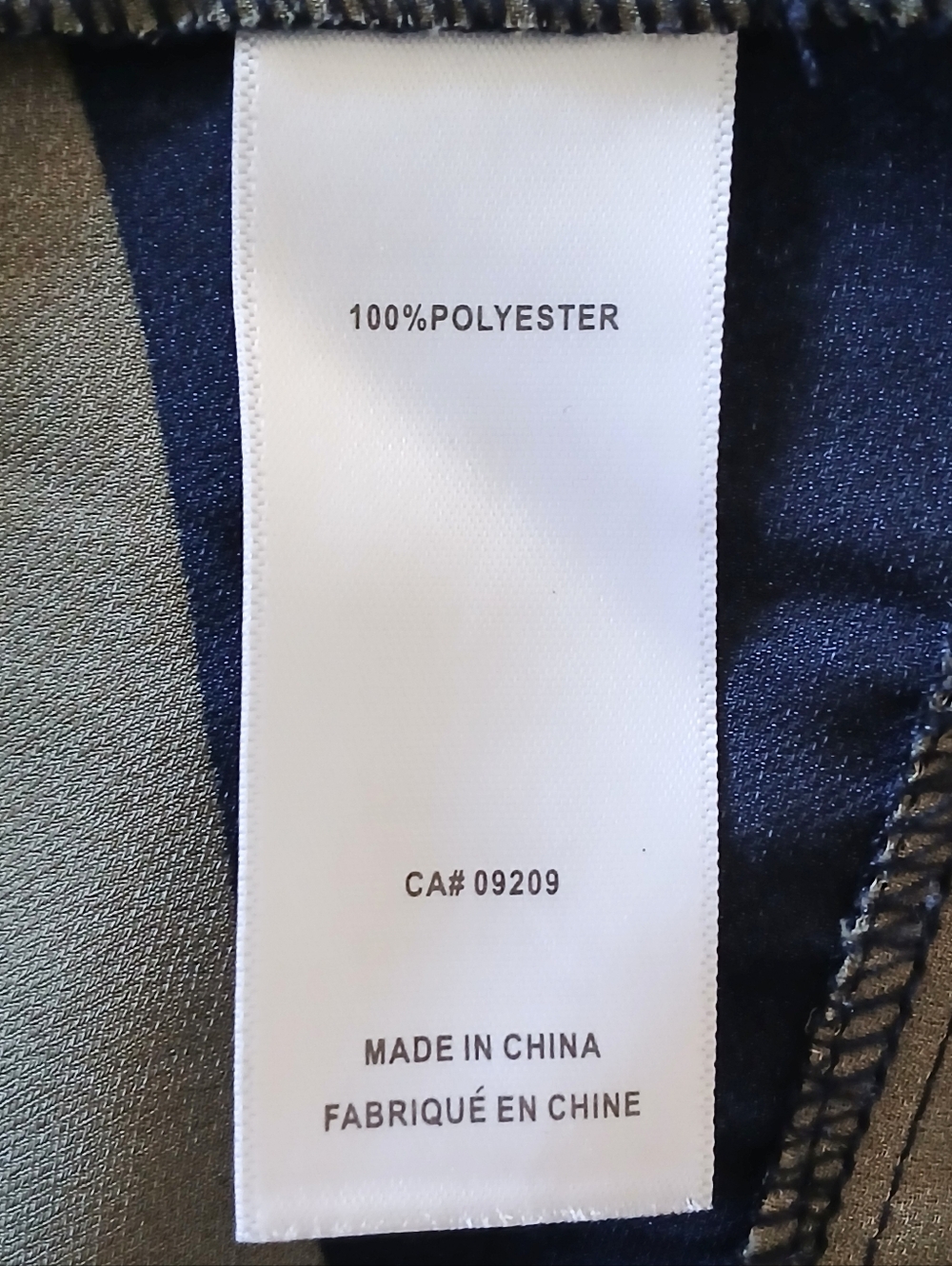 CLEO  Sage Green and Navy  Blouse Shoulder Buttons Sz XL - Picture 5 of 14